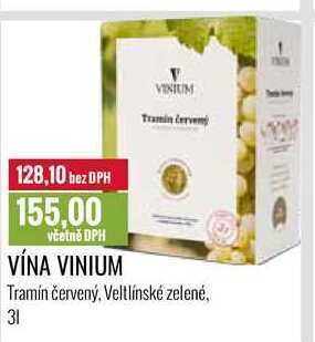 Ratio Vína vinium 3l nabídka