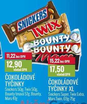 Ratio Čokoládové tyčinky xl 69g-75g nabídka