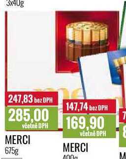 Ratio Merci 675g nabídka