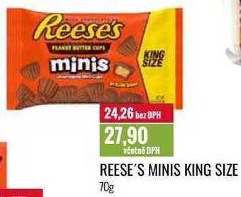 Ratio Reese's minis king size 70g nabídka