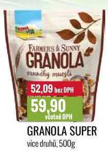 Ratio Granola super 500g nabídka