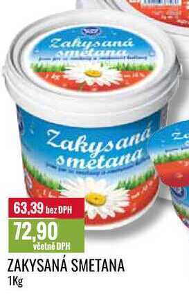 Ratio Zakysaná smetana 1kg nabídka