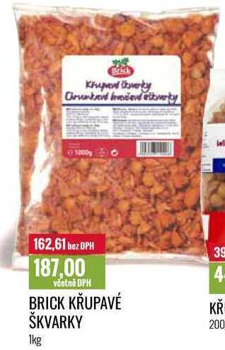 Ratio Brick křupavé škvarky 1kg nabídka