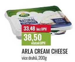 Ratio Arla cream cheese 200g nabídka