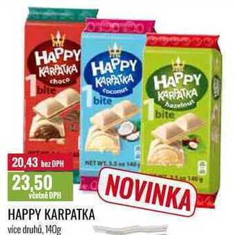 Ratio Happy karpatka 140g nabídka