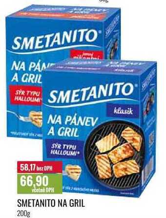 Ratio Smetanito na gril 200g nabídka
