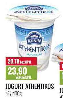 Ratio Jogurt athentikos bílý, 400g nabídka