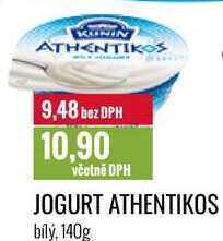 Ratio Jogurt athentikos bílý, 140g nabídka