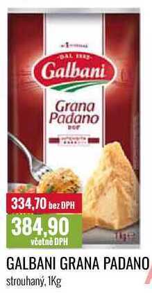 Ratio Galbani grana padano strouhaný, 1kg nabídka