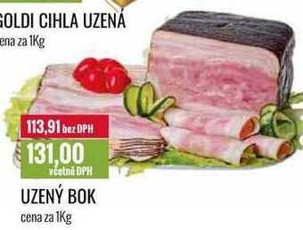Ratio Uzený bok cena za 1kg nabídka