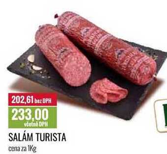 Ratio Salám turista cena za 1kg nabídka