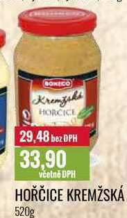 Ratio Hořčice kremžská 520g nabídka