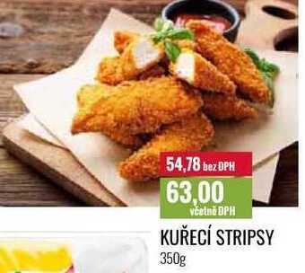Kuřecí stripsy 350g