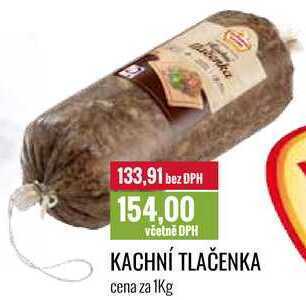 Ratio Kachní tlačenka cena za 1kg nabídka