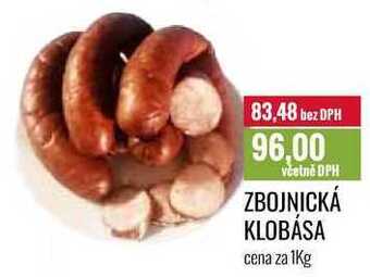 Ratio Zbojnická klobása cena za 1kg nabídka