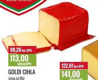 Ratio Goldi cihla cena za 1kg nabídka