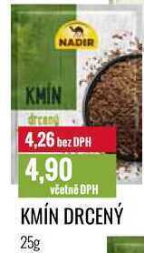 Ratio Kmín drcený 25g nabídka