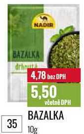 Ratio Bazalka 10g nabídka