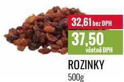 Ratio Rozinky 500g nabídka