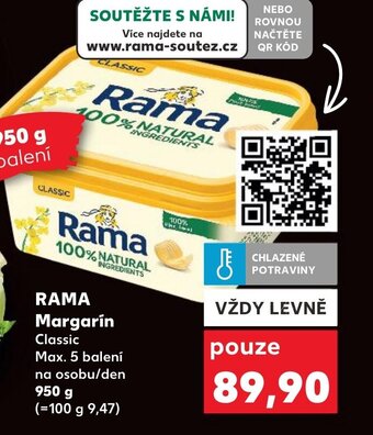 Kaufland RAMA Margarin nabídka
