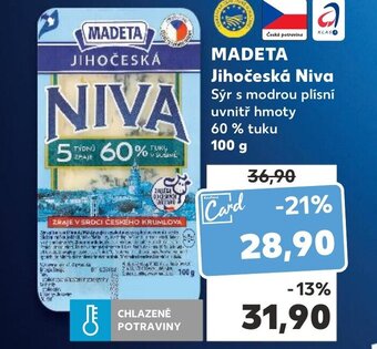 Kaufland MADETA Jihočeská Niva nabídka