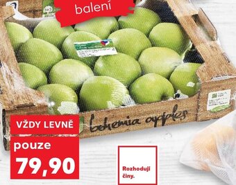 Kaufland Jablka Golden Delicious XXL nabídka