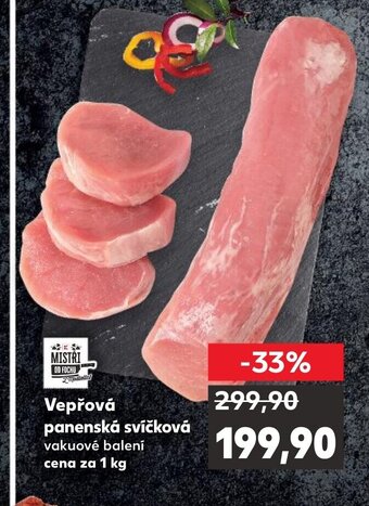Kaufland Vepřová panenská svíčková nabídka
