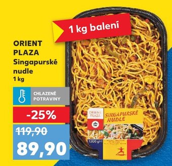 Kaufland ORIENT PLAZA Singapurské nudle 1 kg nabídka