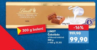 Kaufland LINDT Čokoláda 300 g nabídka