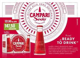 Ratio Campari soda 5x 98cl nabídka