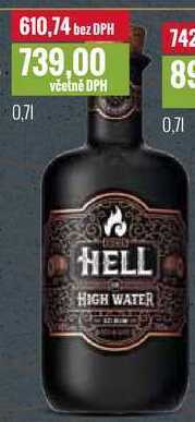 Ratio Hell high water 0,7l nabídka