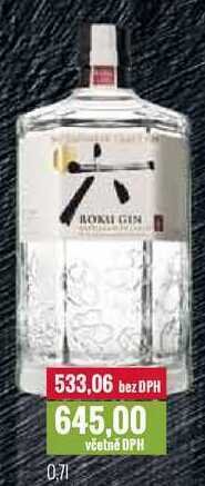Roku gin 0,7l
