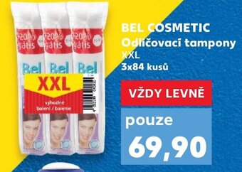 Kaufland BEL COSMETIC Odličovací tampony nabídka