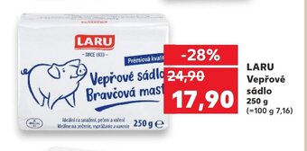 Kaufland LARU Vepřové sádlo 250 g nabídka