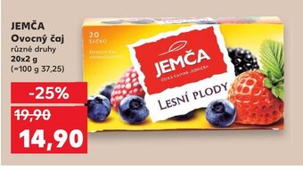 JEMČA Ovocný čaj různé druhy 20x2 g
