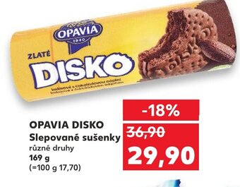 Kaufland OPAVIA DISKO Slepované sušenky 169 g nabídka