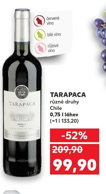 Kaufland TARAPACA nabídka