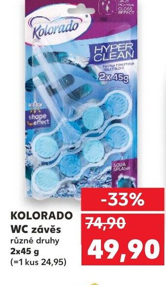 Kaufland KOLORADO WC závěs nabídka