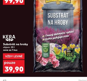 Kaufland KERA Substrát na hroby nabídka
