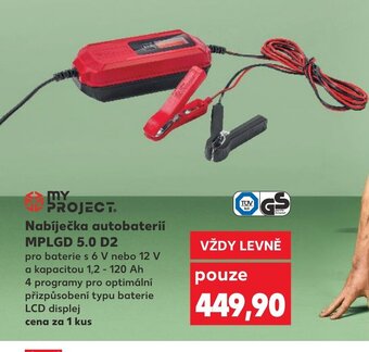 Kaufland Nabíječka autobaterii MPLGD 5.0 D2 nabídka