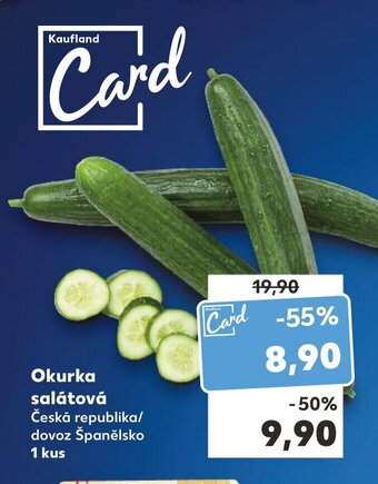 Kaufland Okurka salátová nabídka