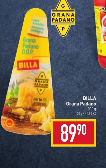 Billa BILLA Grana Padano nabídka