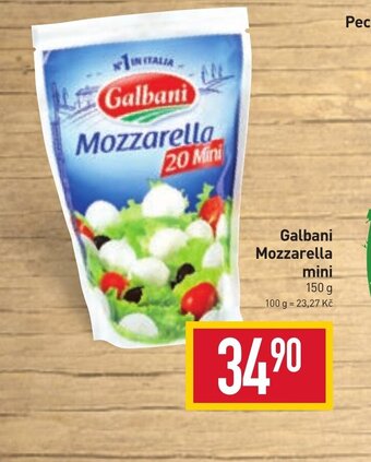 Billa Galbani Mozzarella Mini 150 g nabídka