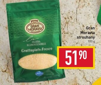 Billa Gran Moravia strouhaný 100 g nabídka