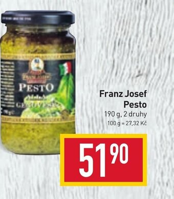 Billa Franz Josef Pesto 190 g nabídka
