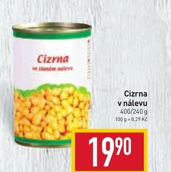 Billa Cizrna v nálevu 400/240 g nabídka