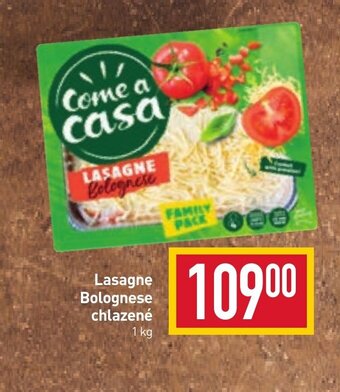 Billa Lasagne Bolognese chlazené 1 kg nabídka