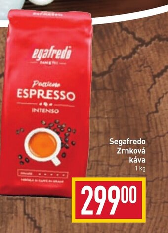 Billa Segafredo Zrnková káva 1 kg nabídka