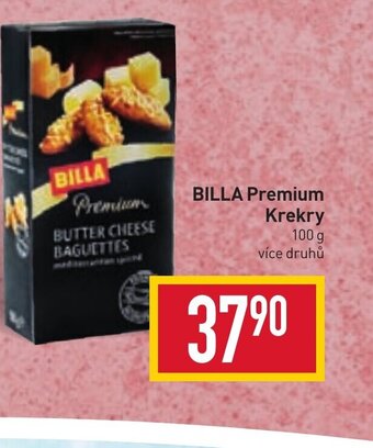Billa BILLA Premium Krekry 100 g nabídka