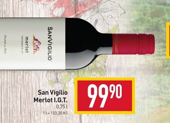 Billa San Vigilio Merlot I.G.T. 0.75 l. nabídka